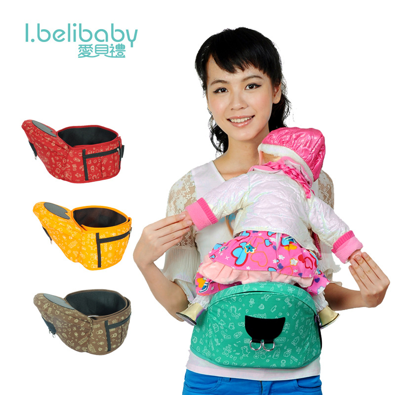 ibelibaby 愛貝禮 IBL-27 純棉印花單腰凳 嬰兒背帶 一件代發工廠,批發,進口,代購