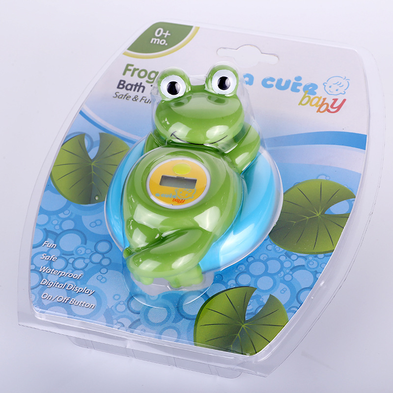 嬰幼兒洗護用品 可愛卡通青蛙水溫計 母嬰用品洗澡溫度計批發中心批發・進口・工廠・代買・代購