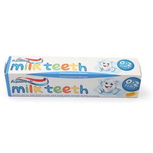 Aquafresh milk teethtoothpaste 兒童牙膏    0-2歲批發・進口・工廠・代買・代購