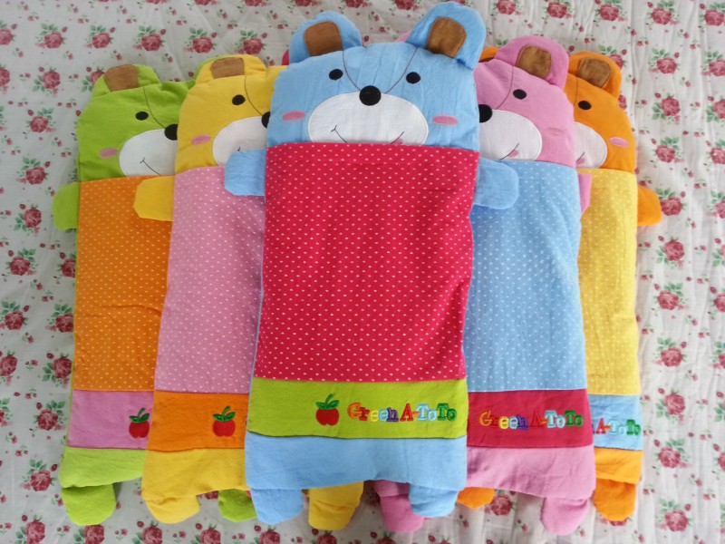 首發新款兒童 蕎麥枕可愛玩具枕兒童床品 新款點點熊（中號）批發・進口・工廠・代買・代購