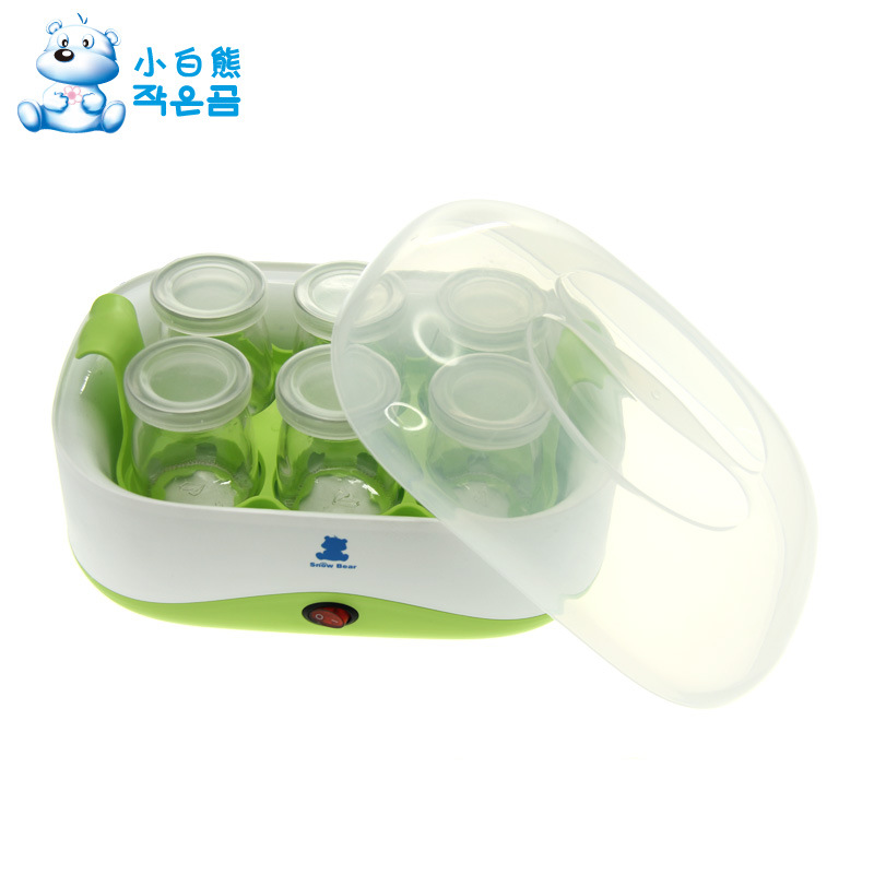 小白熊酸奶機玻璃分杯式酸奶機 恒溫發酵營養節能口感多選HL-0878工廠,批發,進口,代購