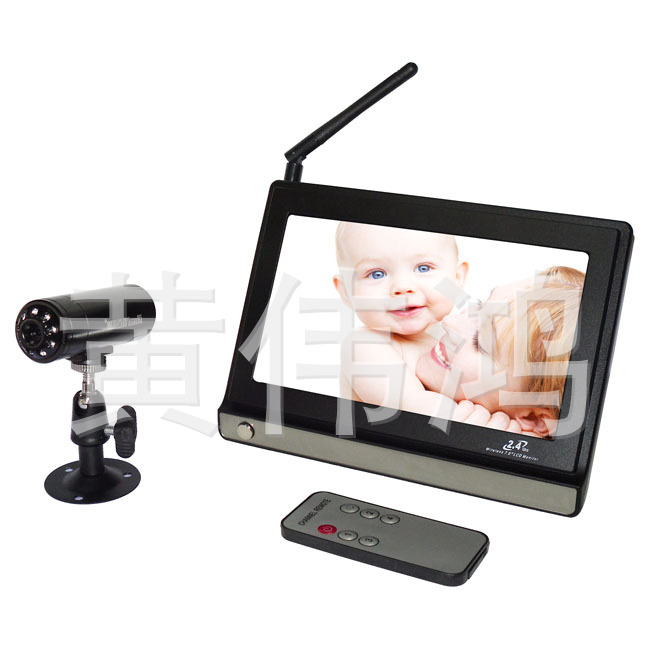Wireless baby monitor 2.4G 7寸LCD無線嬰兒監視器  嬰兒看護器工廠,批發,進口,代購