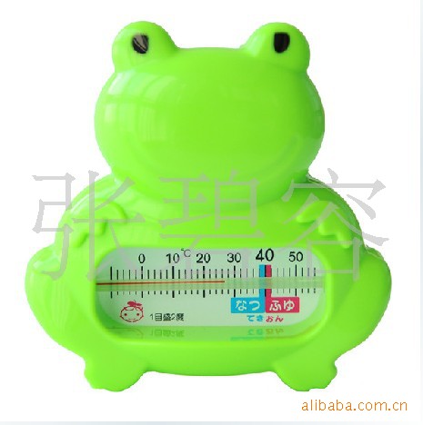 小雞卡迪青蛙卡通式沐浴水溫計KD3082 可批發工廠,批發,進口,代購