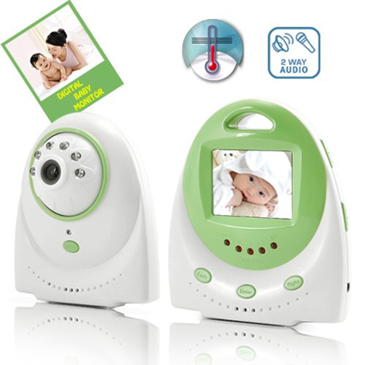 無線2.4G嬰兒監護器 2.5寸數字嬰兒看護器 寶寶監視器 帶紅外對講工廠,批發,進口,代購