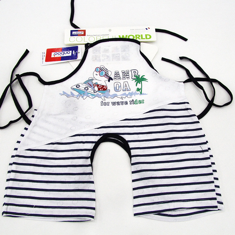 安寶兒  A6380  純棉嬰兒肚兜嬰童嬰幼兒 新生兒 2015 春夏款工廠,批發,進口,代購