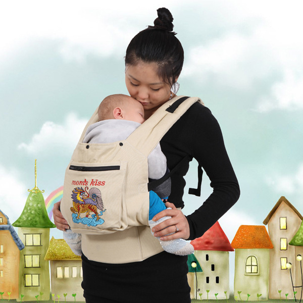 正品momskiss嬰兒背帶 寶寶背帶多功能四季純棉 育兒背帶透氣包郵工廠,批發,進口,代購