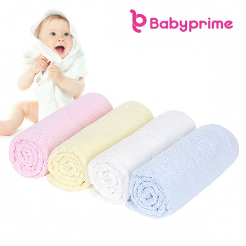 韓國babyprime 進口無捻紗毛巾 吸水無甲醛嬰兒浴巾不掉色不掉毛批發・進口・工廠・代買・代購