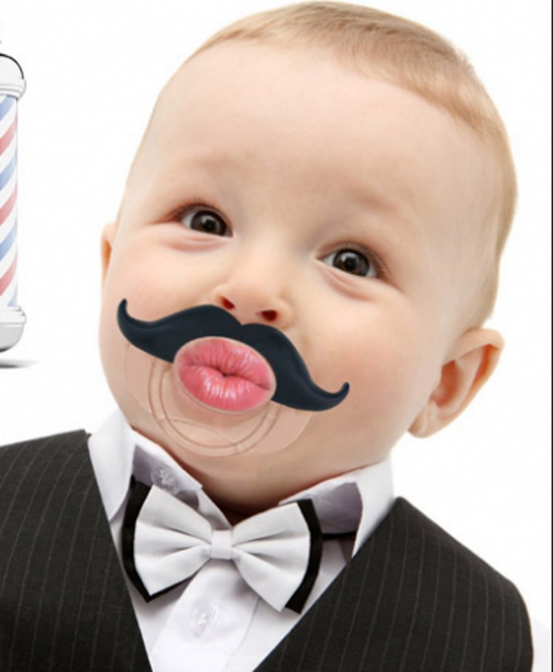 出口joyfulbby可愛嘴唇胡子搞怪奶嘴嬰幼兒創意安撫奶嘴個性禮物批發・進口・工廠・代買・代購