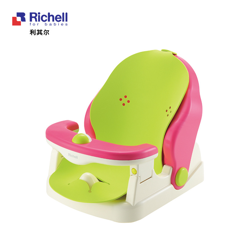 Richell/利其爾 寶寶沐浴洗澡椅 可調節防滑軟墊舒適 嬰兒童浴椅批發・進口・工廠・代買・代購