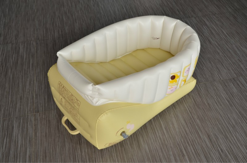 充氣嬰兒浴盆  日本尾貨單兒童洗澡盆超大號加厚款批發・進口・工廠・代買・代購