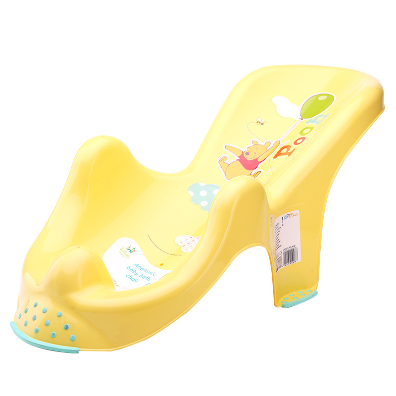 OKT kids 德國品牌 塑料嬰兒浴盆椅 黃色維尼款批發・進口・工廠・代買・代購