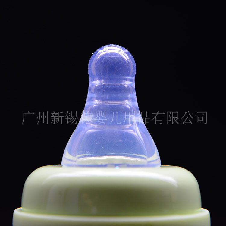 廠傢批發直銷標準口徑液態矽膠高度透明模擬母乳實感嬰兒喂奶奶嘴批發・進口・工廠・代買・代購