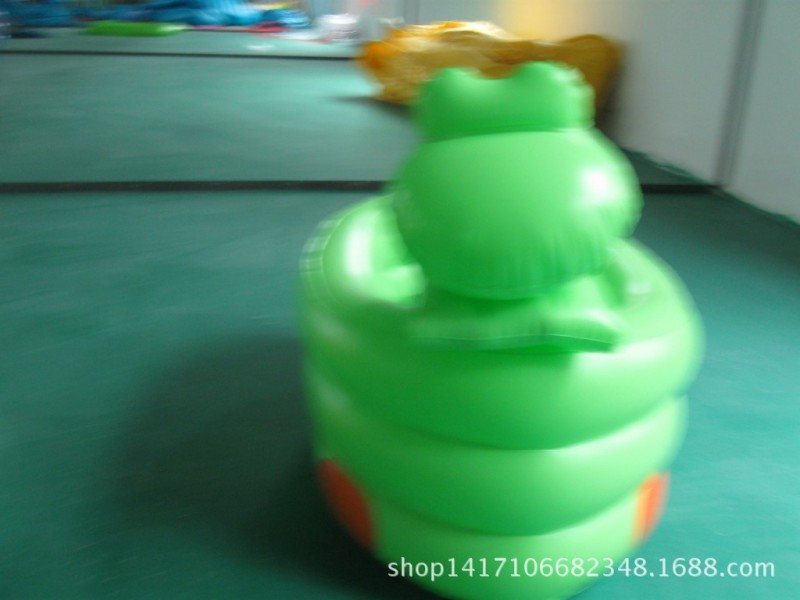 PVC青蛙造型充氣兒童浴盆 充氣小黃鴨嬰兒洗浴盆 廠傢批發工廠,批發,進口,代購