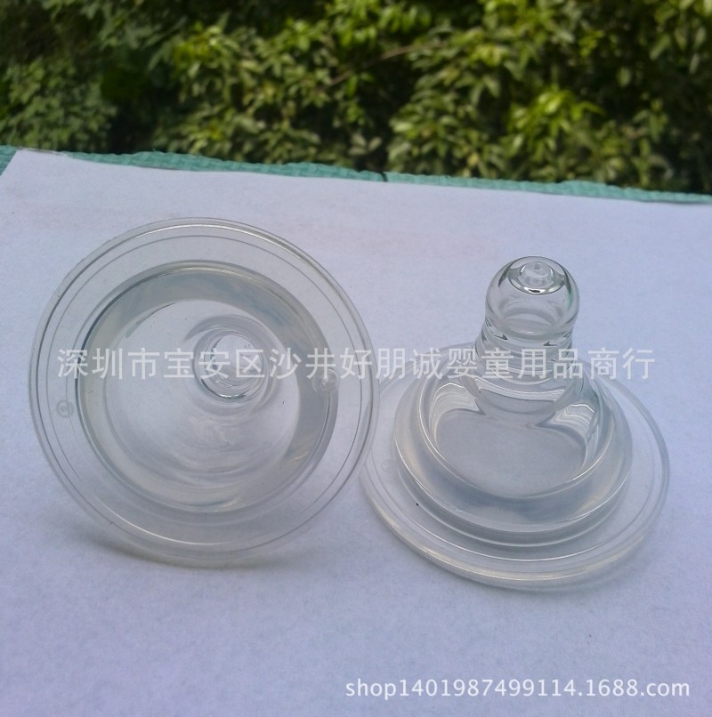 寬口徑母乳實感奶嘴可配各種寬口奶瓶 優質矽膠奶嘴 嬰兒奶嘴批發工廠,批發,進口,代購