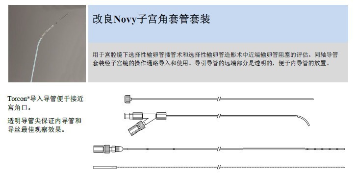 供應美國Cook導絲 庫克導絲改良Novy子宮角套管套裝工廠,批發,進口,代購