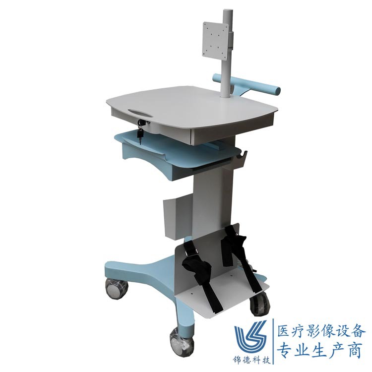 錦徳電子 醫用無線移動工作站推車 移動查房推車 醫療護理手推車工廠,批發,進口,代購