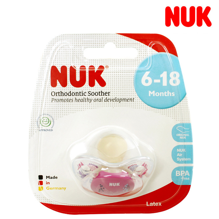 德國NUK 安撫奶嘴王 安睡型乳膠安撫奶嘴 （2號）6-18個月工廠,批發,進口,代購