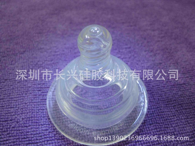 寬口雙螺紋液體矽膠奶嘴 註射成型 液態矽膠製品 註塑工廠,批發,進口,代購
