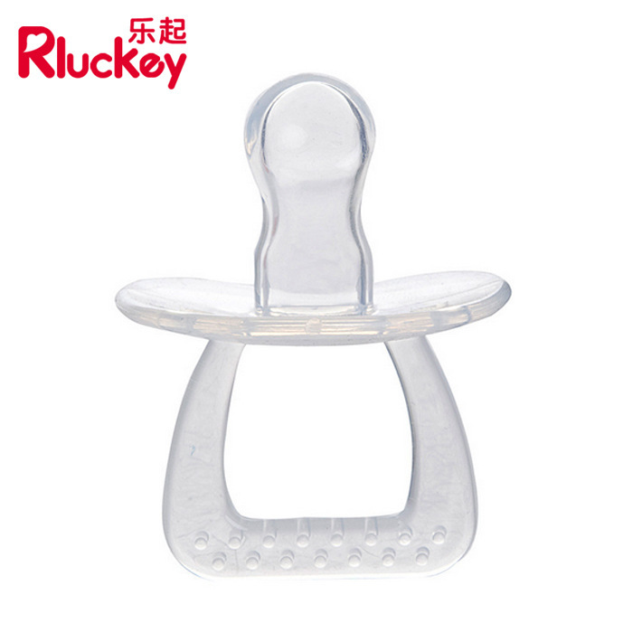 嬰兒矽膠安撫奶嘴 圓頭型透明可高溫消毒奶嘴 矽膠嬰兒用品批發工廠,批發,進口,代購