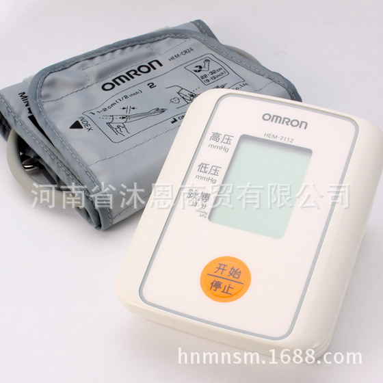 歐姆龍電子血壓計上臂式HEM-7112工廠,批發,進口,代購
