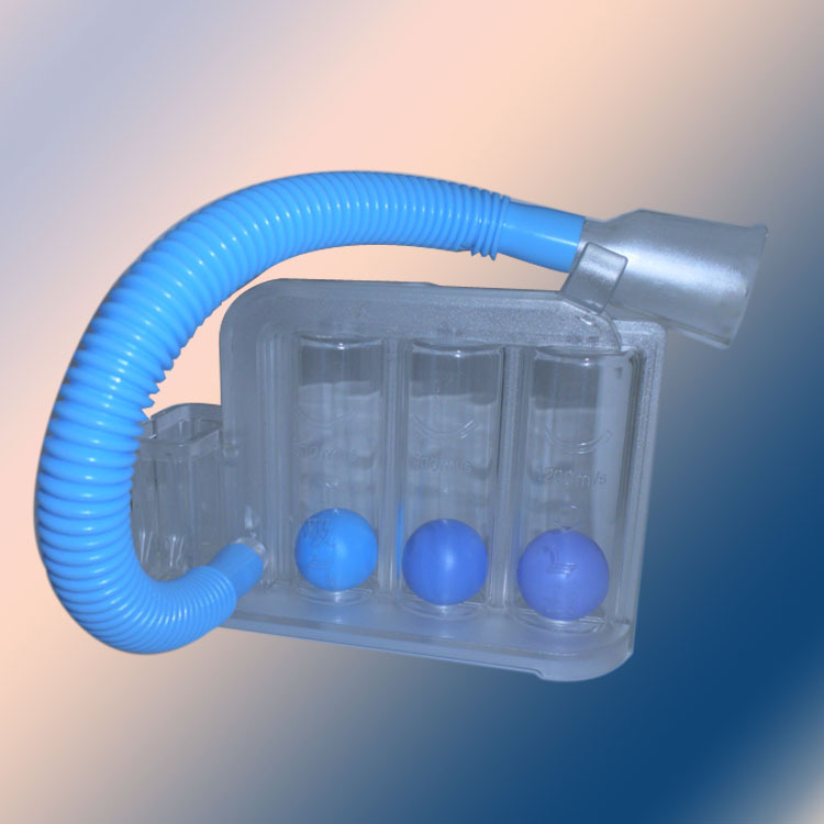 雙向專利技術呼吸訓練器 三球式醫用呼吸鍛煉機工廠,批發,進口,代購