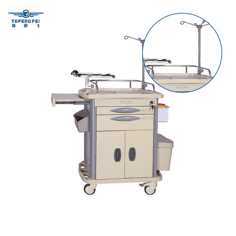 醫用急救推車 ABS搶救車 多功能急診急救車 豪華治療搶救推車工廠,批發,進口,代購