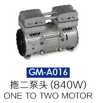 GM-A016  拖二泵頭(840W)one totwo motor工廠,批發,進口,代購