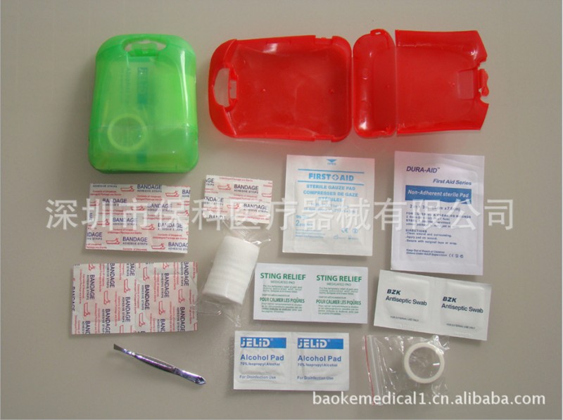 迷你透明藥盒急救箱 戶外運動急救箱 戶外化妝包 空盒 BK-D15工廠,批發,進口,代購