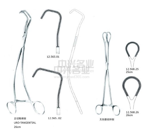 搭橋手術用心耳鉗-小號17cm工廠,批發,進口,代購