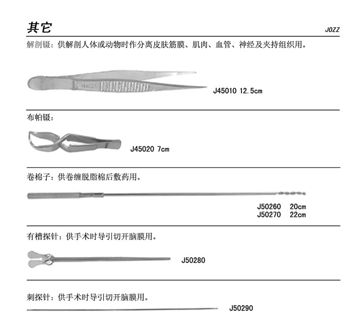 供應基礎外科手術器械--帕巾鑷工廠,批發,進口,代購