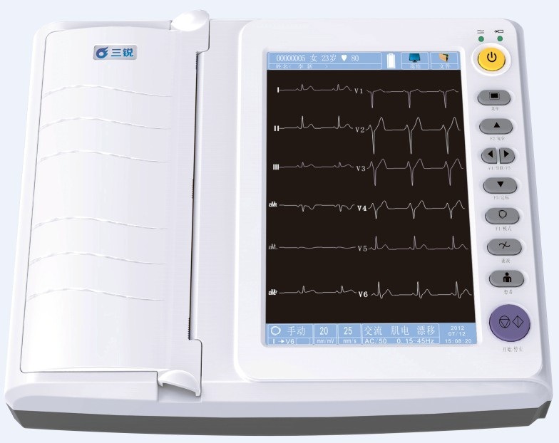 三銳ECG-3312G十二道心電圖機工廠,批發,進口,代購