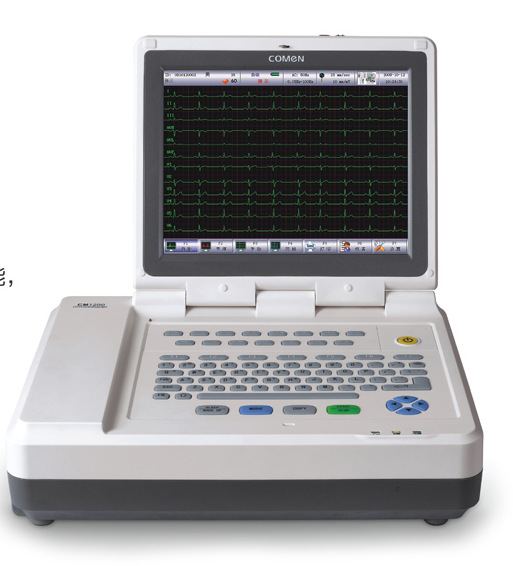 供應心電圖機 科漫CM1200大屏幕 十二導聯數字式心電圖工廠,批發,進口,代購