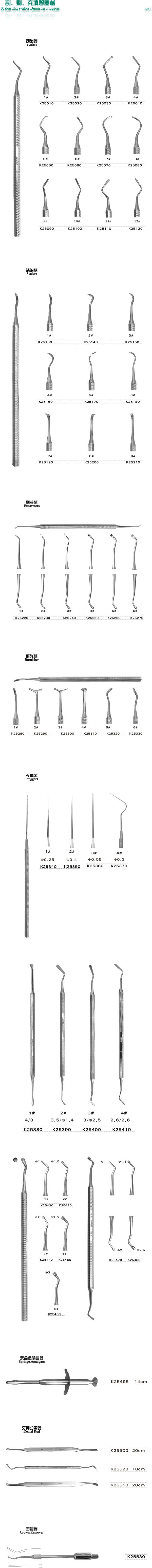 供應齒科/口腔科手術器械--汞合金充填器工廠,批發,進口,代購