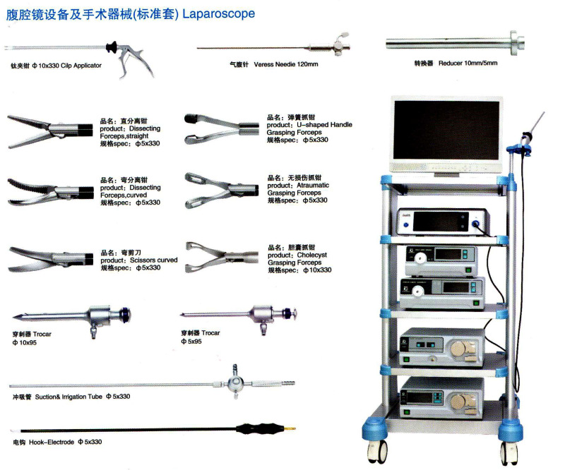 廠傢直銷 腹腔鏡設備及手術器械標準套 攝影機 冷光源工廠,批發,進口,代購