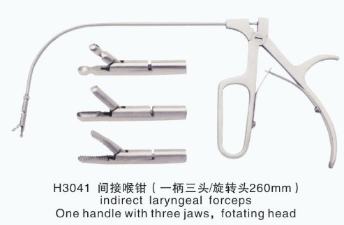 聲帶息肉鉗 間接喉鉗 喉膿包切開器工廠,批發,進口,代購