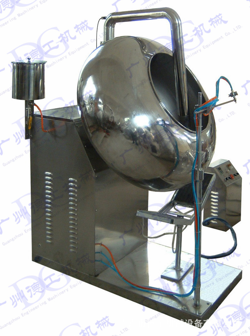 BYC-800包衣機（變頻調速）自流噴液包衣機 獨立電器控製櫃糖衣機工廠,批發,進口,代購