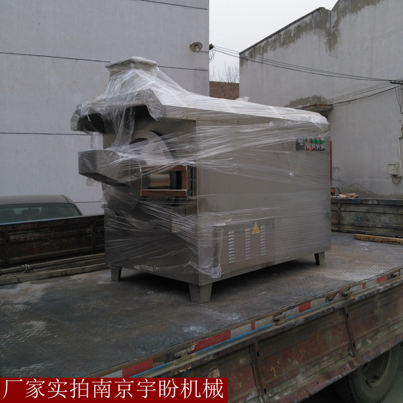 不銹鋼滾筒炒藥機CY-500型電加熱自動炒藥機廠傢定製工廠,批發,進口,代購