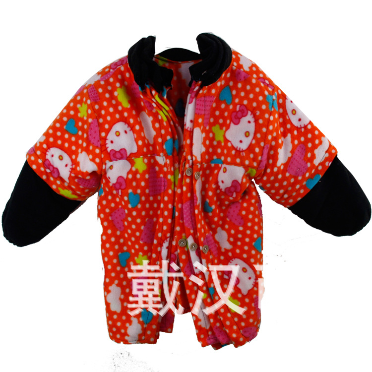 2015批發寶寶加厚韓版兒童罩衣嬰幼兒童加絨加厚罩衣廠傢直銷批發・進口・工廠・代買・代購