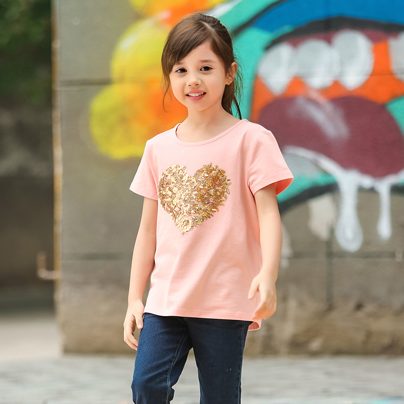 candydoll 2016夏季韓版童T恤 純棉圓領短袖女童T恤 淘寶爆款工廠,批發,進口,代購