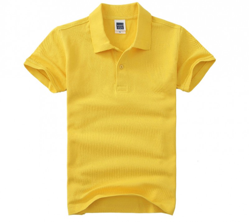 兒童純色廣告衫定製 翻領POLO衫短袖 小學生文化衫T恤衫來樣定做批發・進口・工廠・代買・代購