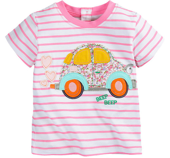 夏季童裝新品熱賣親子裝童裝兒童T恤條紋短袖2016夏裝一件代發46批發・進口・工廠・代買・代購