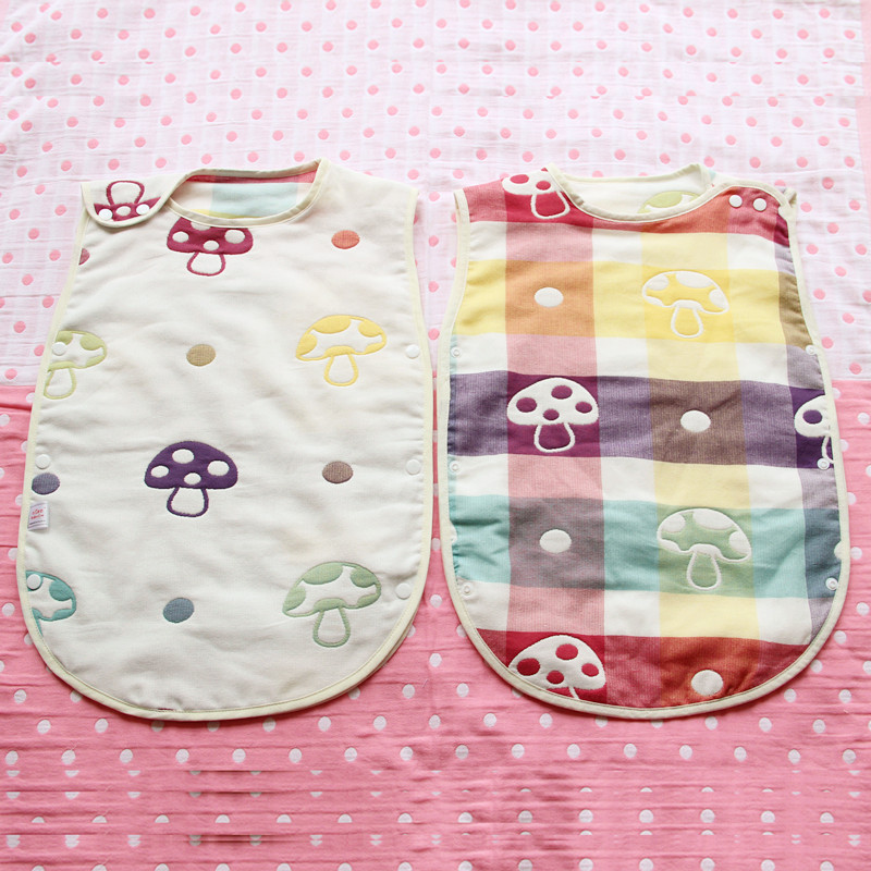 廠傢直銷批發日本hoppetta同款六層紗佈嬰幼兒睡袋大號45*80工廠,批發,進口,代購