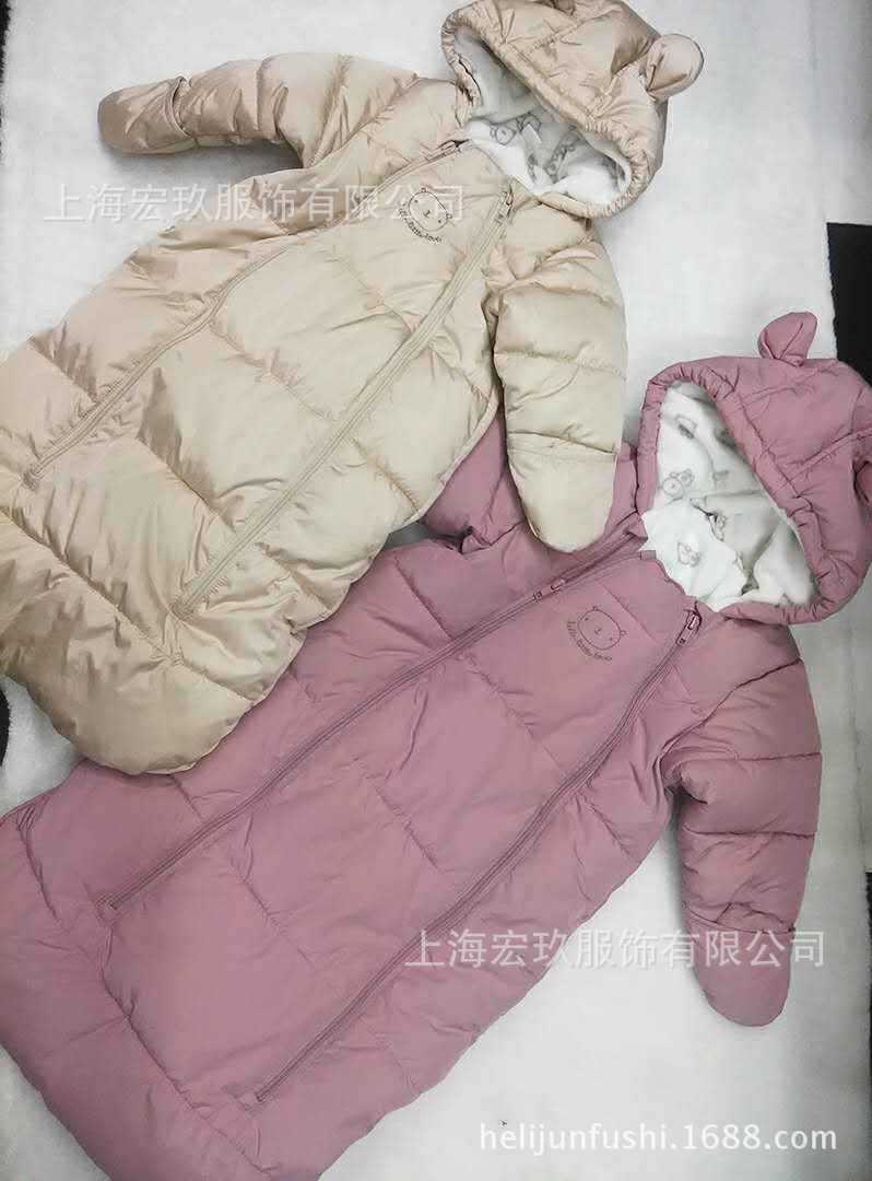 批發最新秋冬嬰兒寶寶睡袋加厚嬰兒寶寶棉哈衣連身衣兒童保暖睡袋工廠,批發,進口,代購