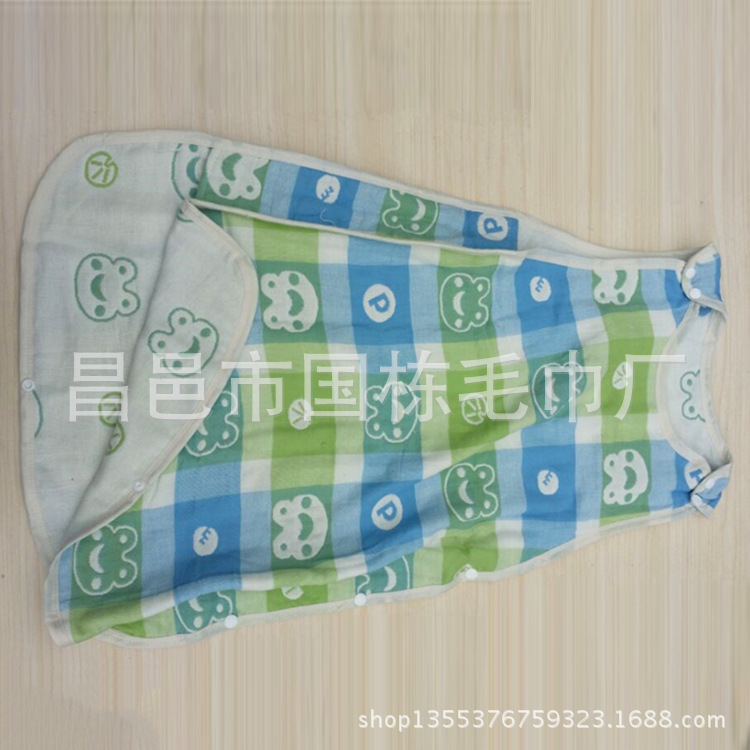 廠傢直銷  嬰兒5層純棉睡袋 高品質兒童防踢被 【圖】批發・進口・工廠・代買・代購