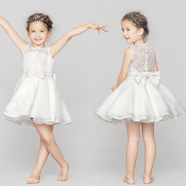 2015夏款童裝 兒童蝴蝶結蕾絲公主裙女童婚紗小禮服一件代發批發工廠,批發,進口,代購