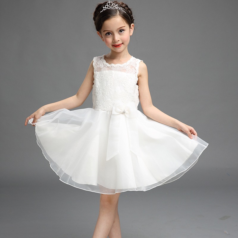 演出服兒童公主裙夏蓬蓬連衣裙寶寶花童婚紗韓國女童禮服裙工廠,批發,進口,代購