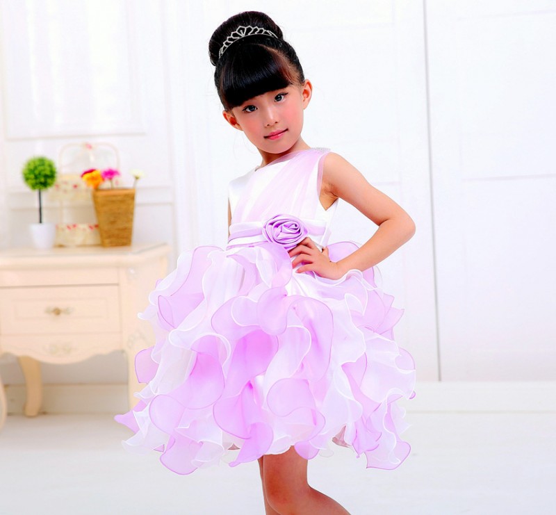 ebay熱賣款外貿原單女童禮服裙花瓣蝴蝶結連衣裙寶寶童裙一件代發工廠,批發,進口,代購