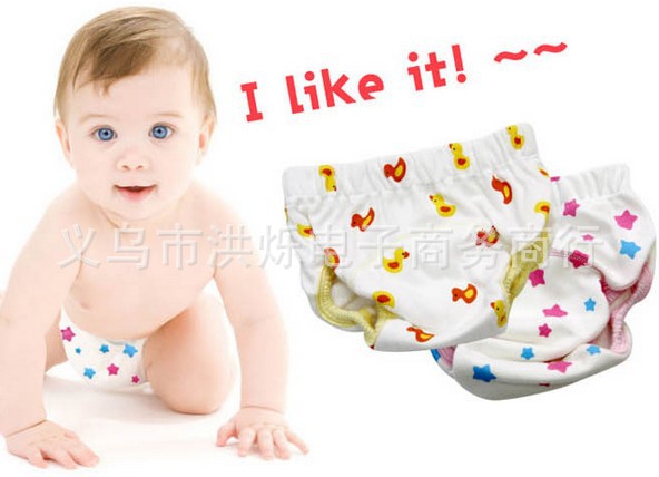 新生兒竹纖維尿佈褲 寶寶如廁小便學習褲 隔尿 速賣通ebay工廠,批發,進口,代購