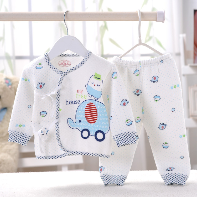 新生兒衣服純棉0-3個月寶寶和尚服初生嬰兒內衣套裝秋冬 保暖5238工廠,批發,進口,代購