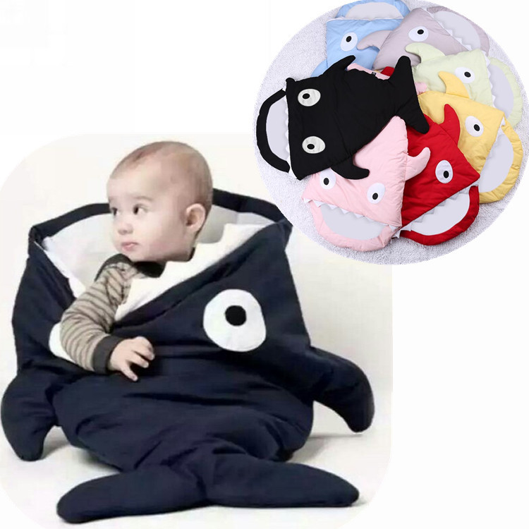 【SD大鯊魚睡袋】新生兒睡袋 寶寶抱被防踢被 嬰兒可愛造型睡袋工廠,批發,進口,代購